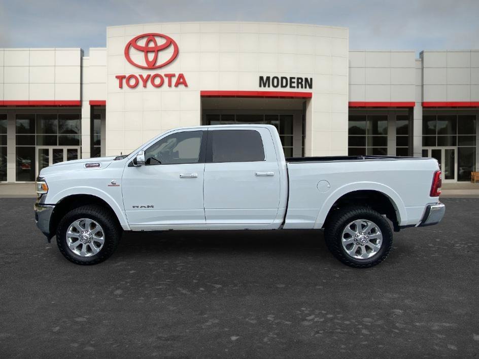 Used 2022 Bright White Clearcoat Ram Laramie image 8