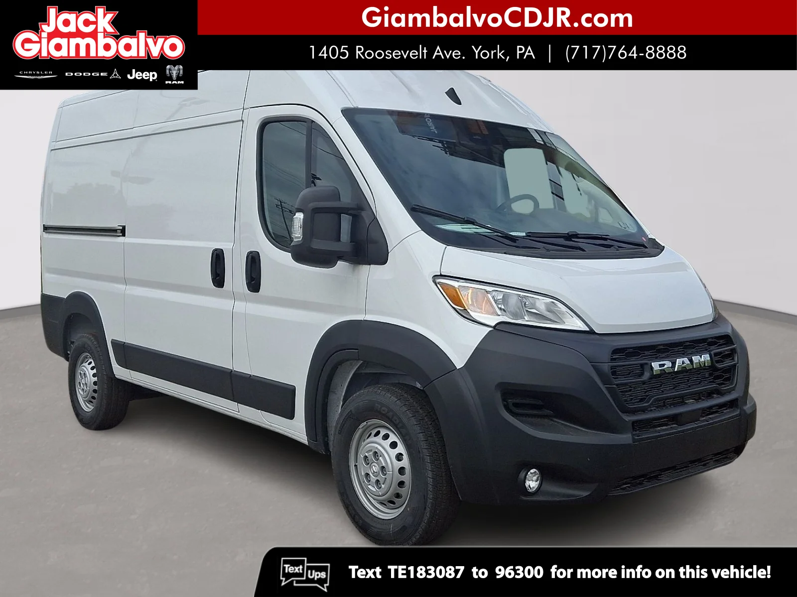 2026 RAM ProMaster 1500 Tradesman 136" WB High Roof's photo