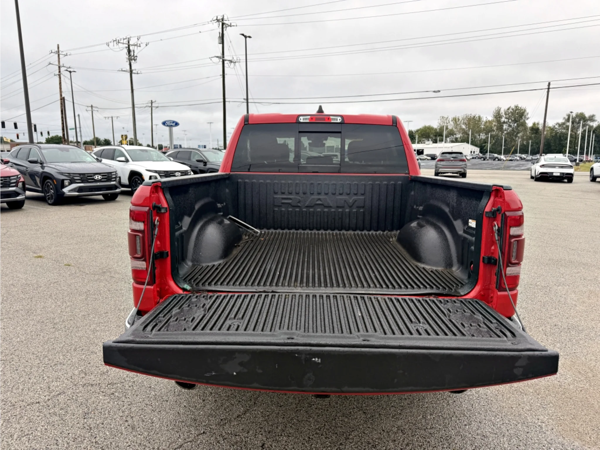 Used 2020 Flame Red Clearcoat Ram Laramie image 26
