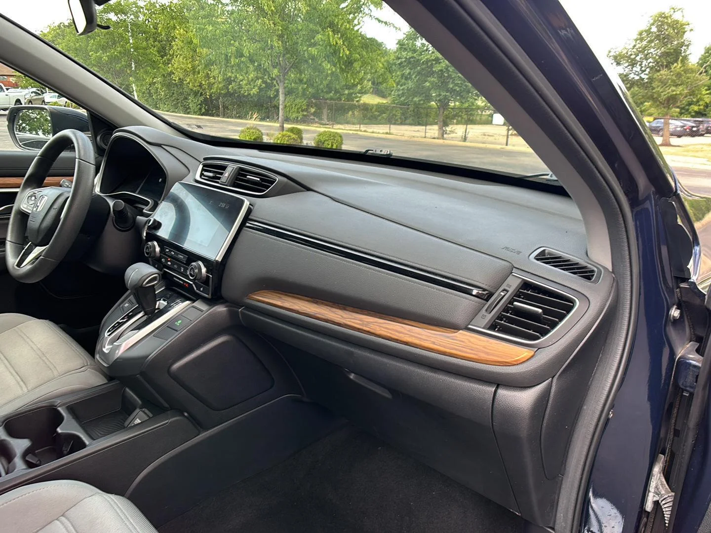 Used 2018 Obsidian Blue Pearl Honda EX image 20