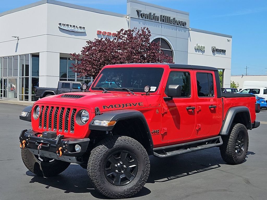 Used 2022 Firecracker Red Clearcoat Jeep Mojave image 2