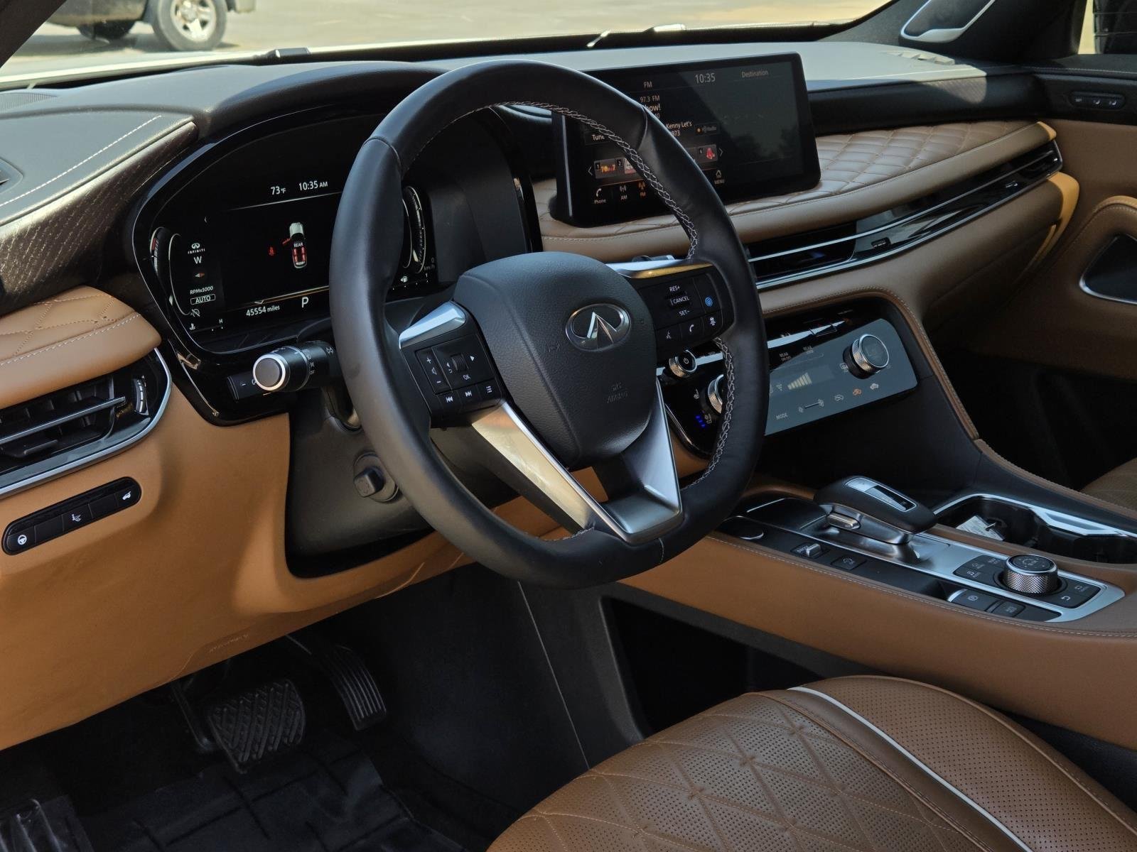 Used 2024 Majestic White/Black Obsidian INFINITI AUTOGRAPH image 35