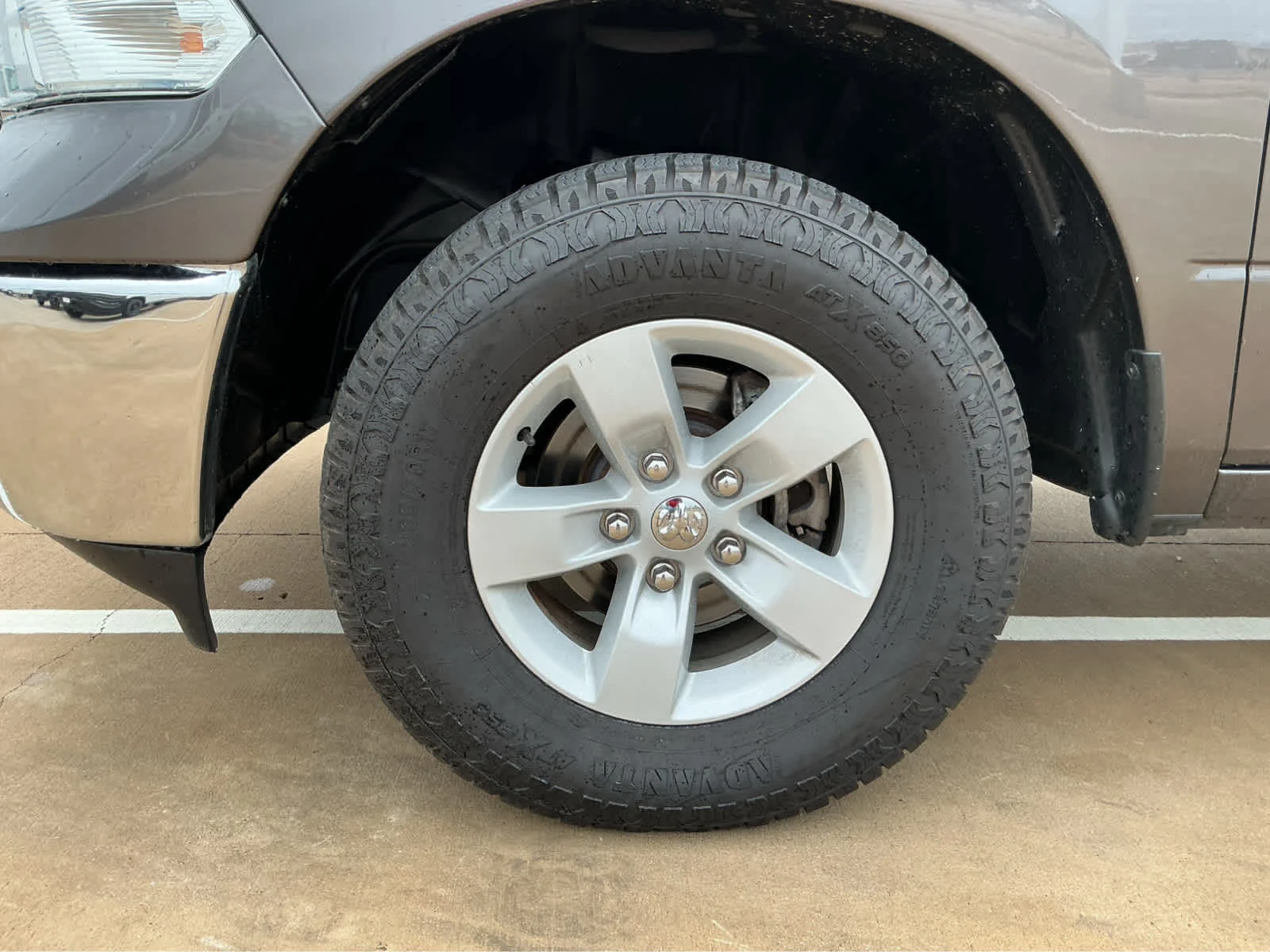 Used 2024 Granite Crystal Metallic Clearcoat Ram SLT image 15