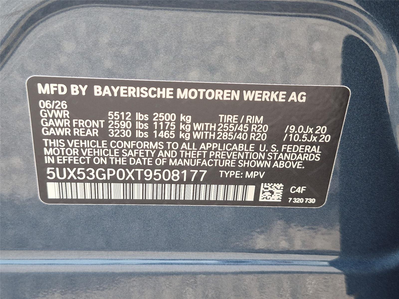 New 2026 Arctic Race Blue metallic BMW 30 xDrive image 41