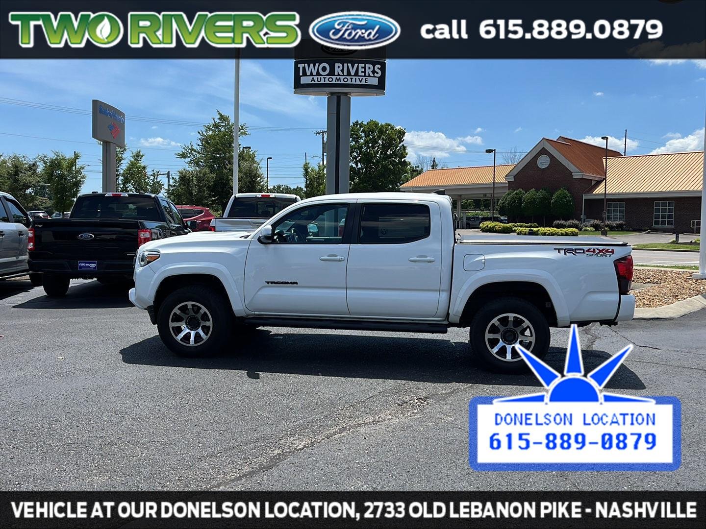 Used 2019 Super White Toyota TRD Sport image 46