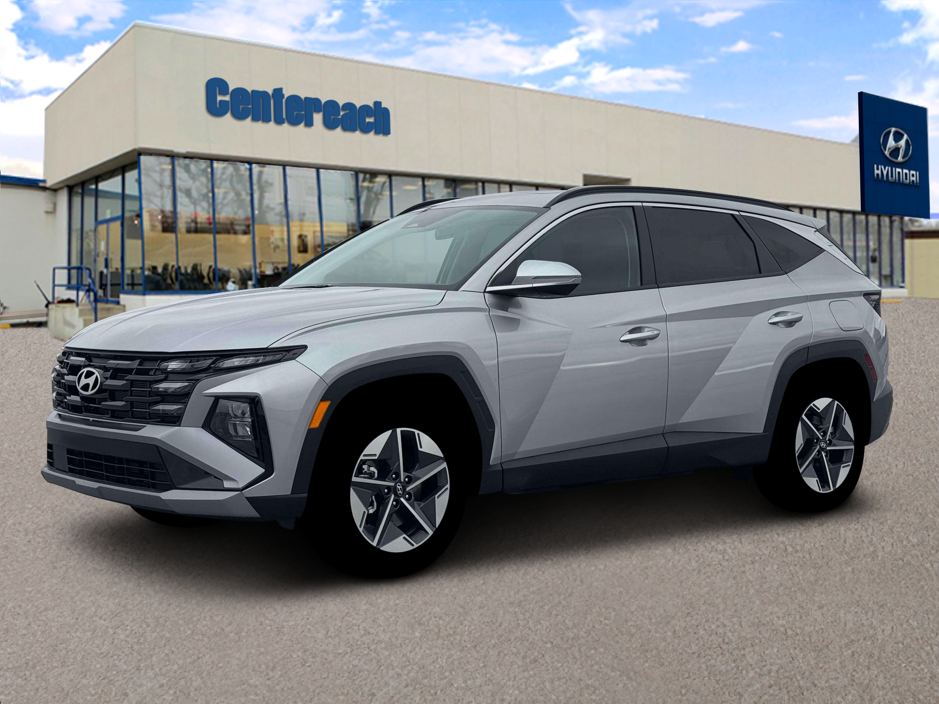 New 2026 Shimmering Silver Hyundai SEL Premium AWD image 2