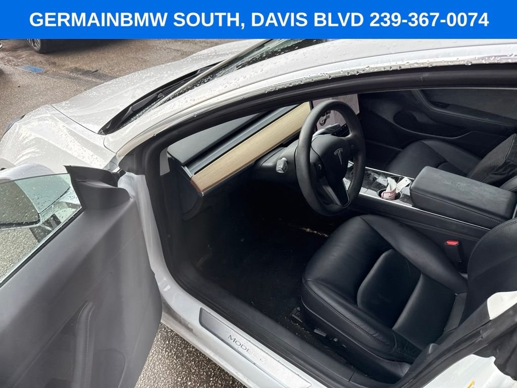 Used 2020 Pearl White Multi-Coat Tesla Standard image 13