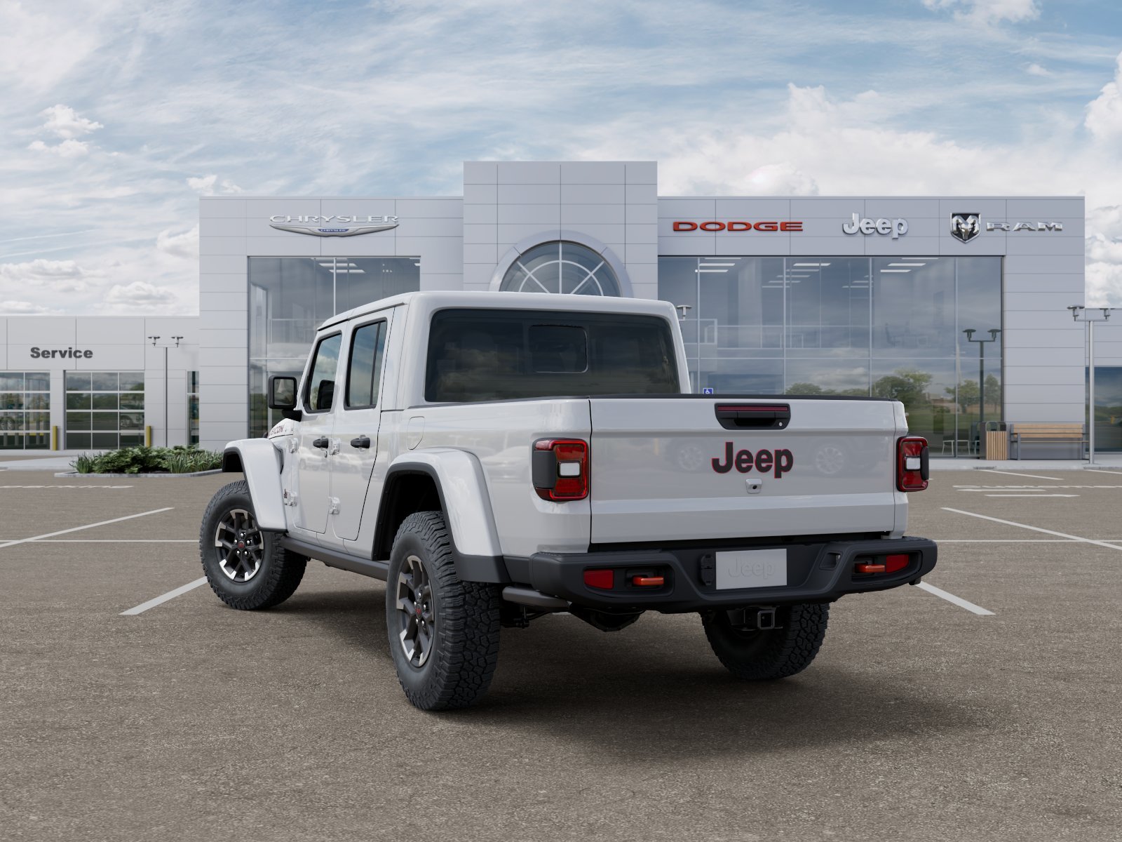 New 2026 Bright White Clear-Coat Exterior Paint Jeep Rubicon image 31