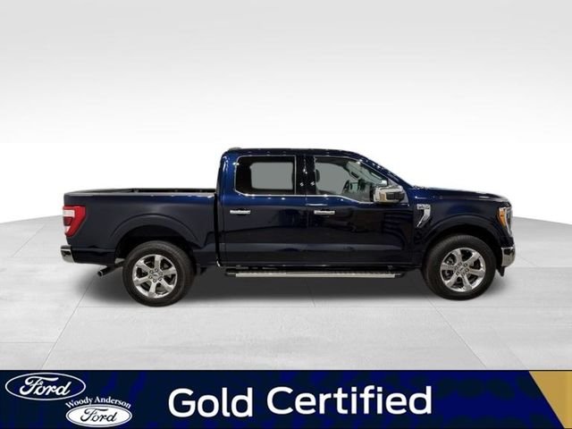 Certified Used 2023 Blue Metallic Ford Lariat image 5