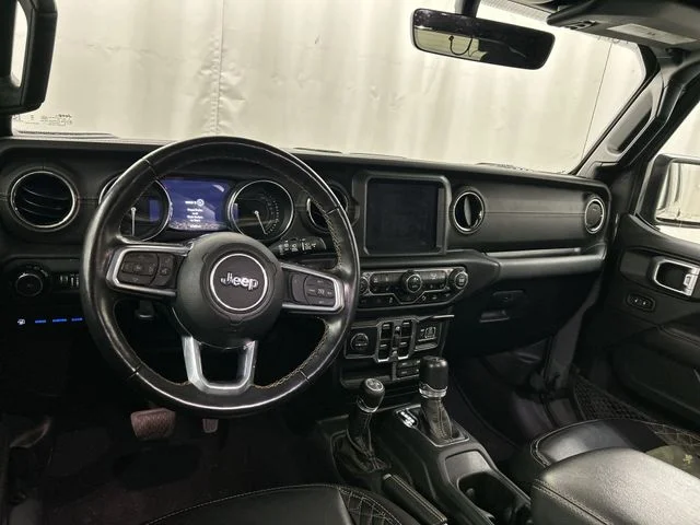 Used 2022 Gray Jeep Unlimited Sahara 4xe image 24
