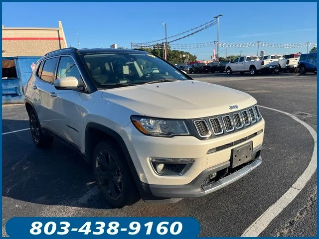 Used 2021 White Jeep Limited image 1