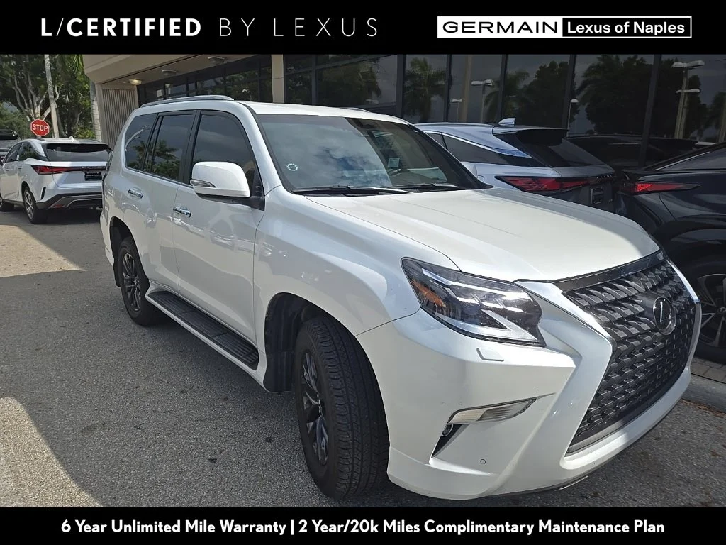 Certified Used 2023 White Lexus 460 image 1