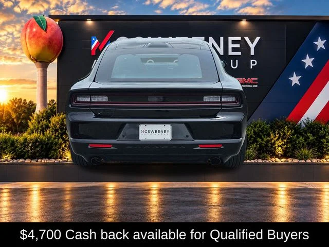 New 2026 Diamond Black Crystal Pearlcoat Dodge R/T Plus image 4