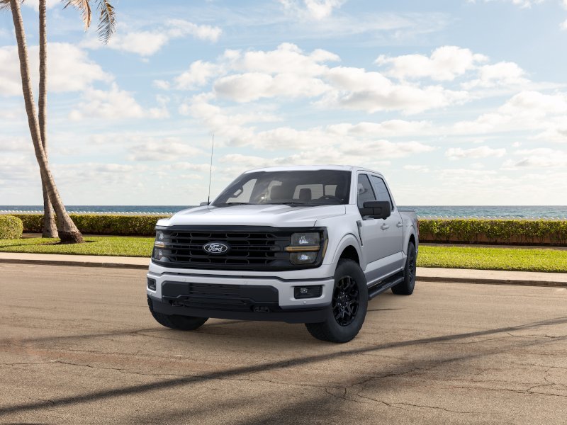 New 2026 Iconic Silver Metallic Ford XLT image 2