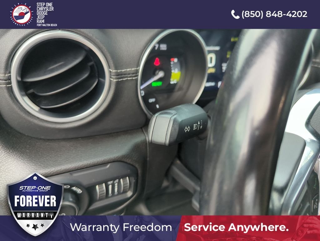 Used 2022 White Jeep Unlimited Sahara 4xe image 20