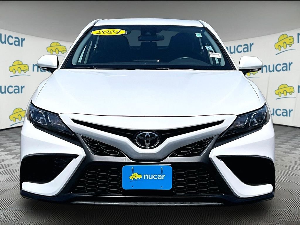Used 2024 White Toyota SE image 2
