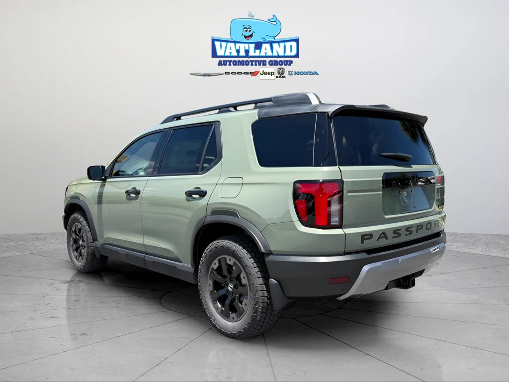 New 2026 Ash Green Metallic Honda TrailSport Elite image 3