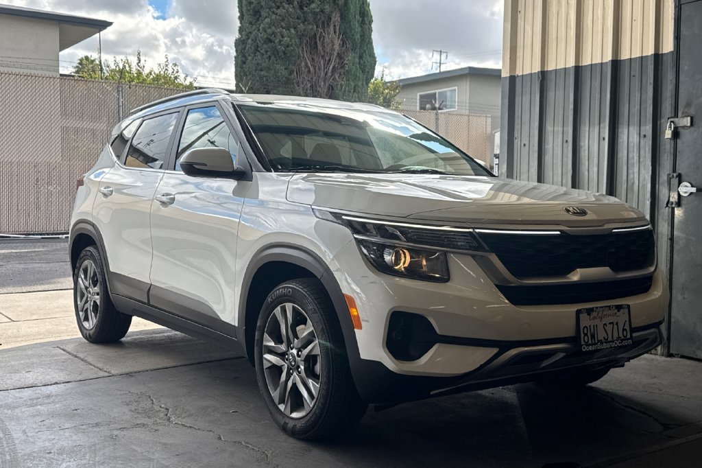 Used 2021 Kia Seltos S with VIN KNDEU2AA3M7227659 for sale in Fullerton, CA