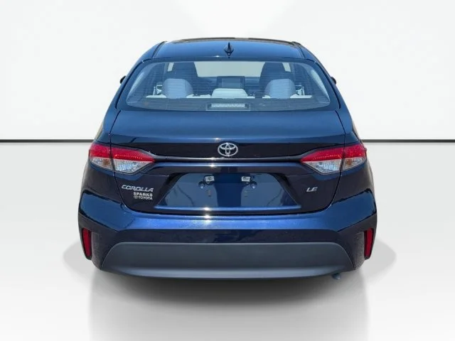 Used 2024 Blue Toyota LE image 8