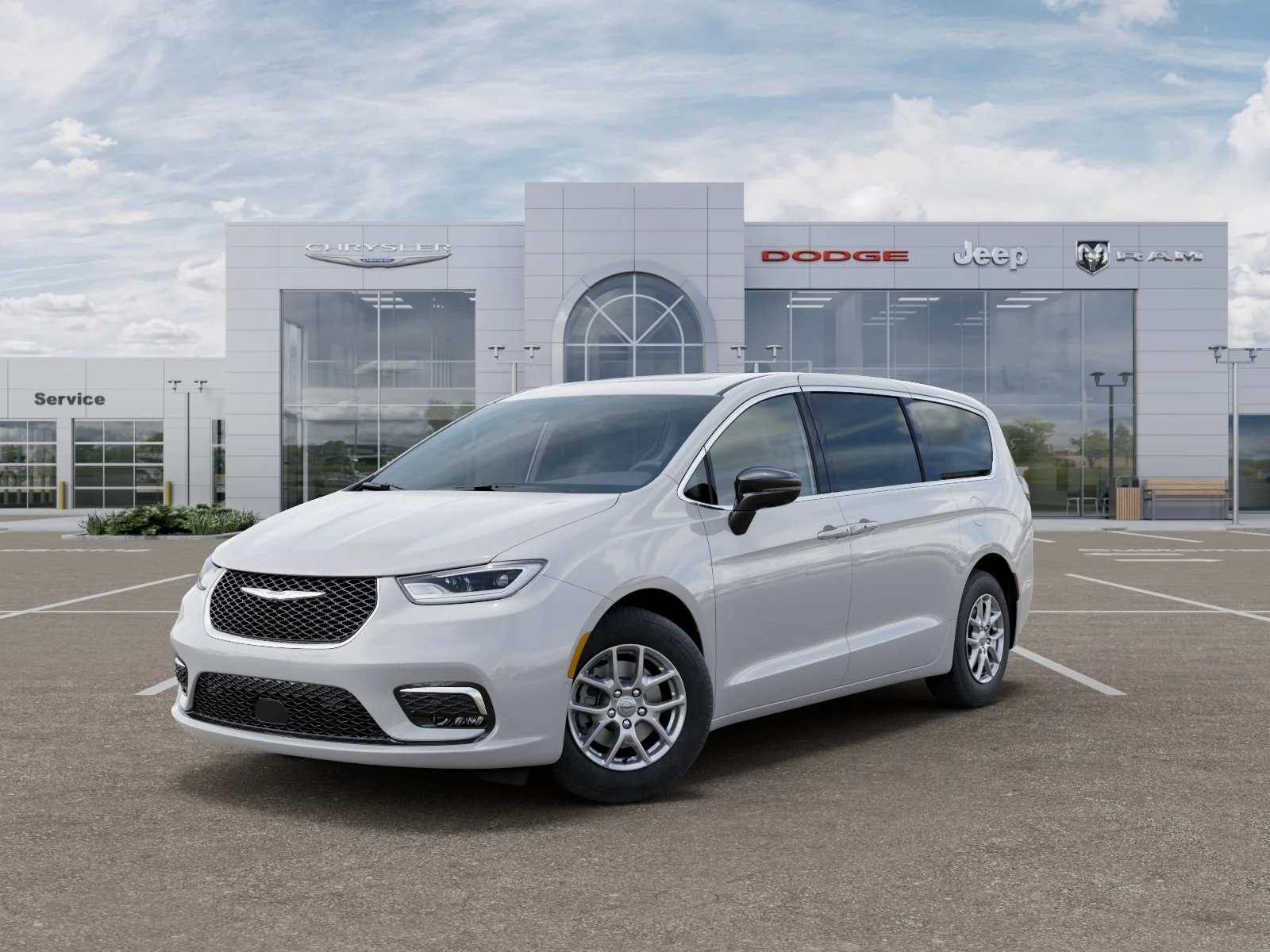 New 2026 Bright White Clear-Coat Exterior Paint Chrysler Select image 40