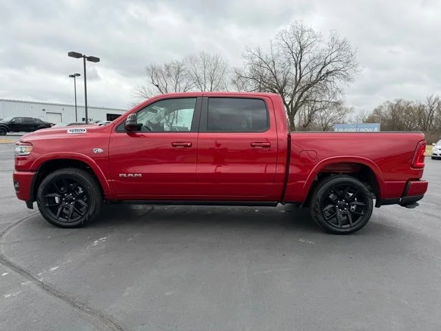 New 2026 Molten Red Pearl-Coat Exterior Paint RAM Laramie image 4