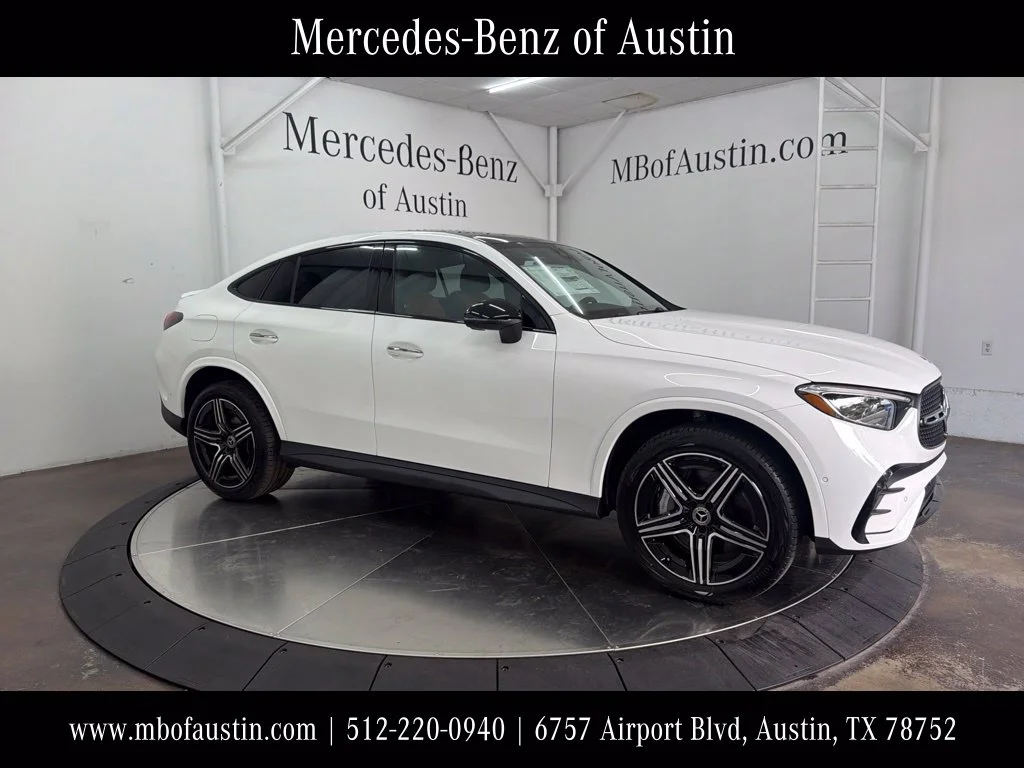 New 2027 White Mercedes-Benz GLC 300 Coupe image 1