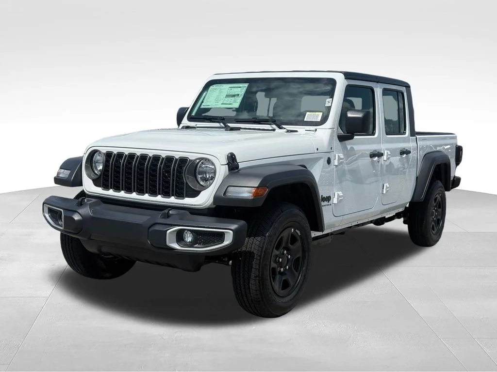 New 2026 Bright White Clear-Coat Exterior Paint Jeep Sport image 1