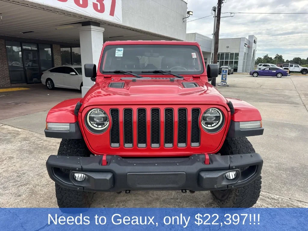 Used 2018 Red Jeep Unlimited Rubicon image 8