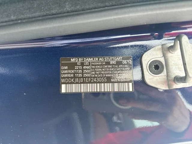 Used 2014 Indigo Blue Metallic Mercedes-Benz E 350 image 27