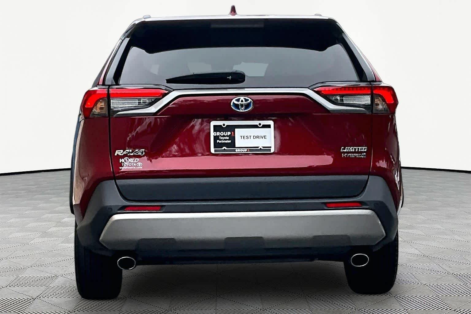 Used 2023 Ruby Flare Pearl Toyota Hybrid Limited image 5
