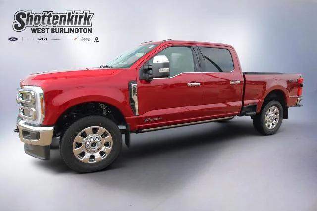 New 2026 Ruby Red Metallic Tinted Clearcoat Ford F-250® Lariat® image 1