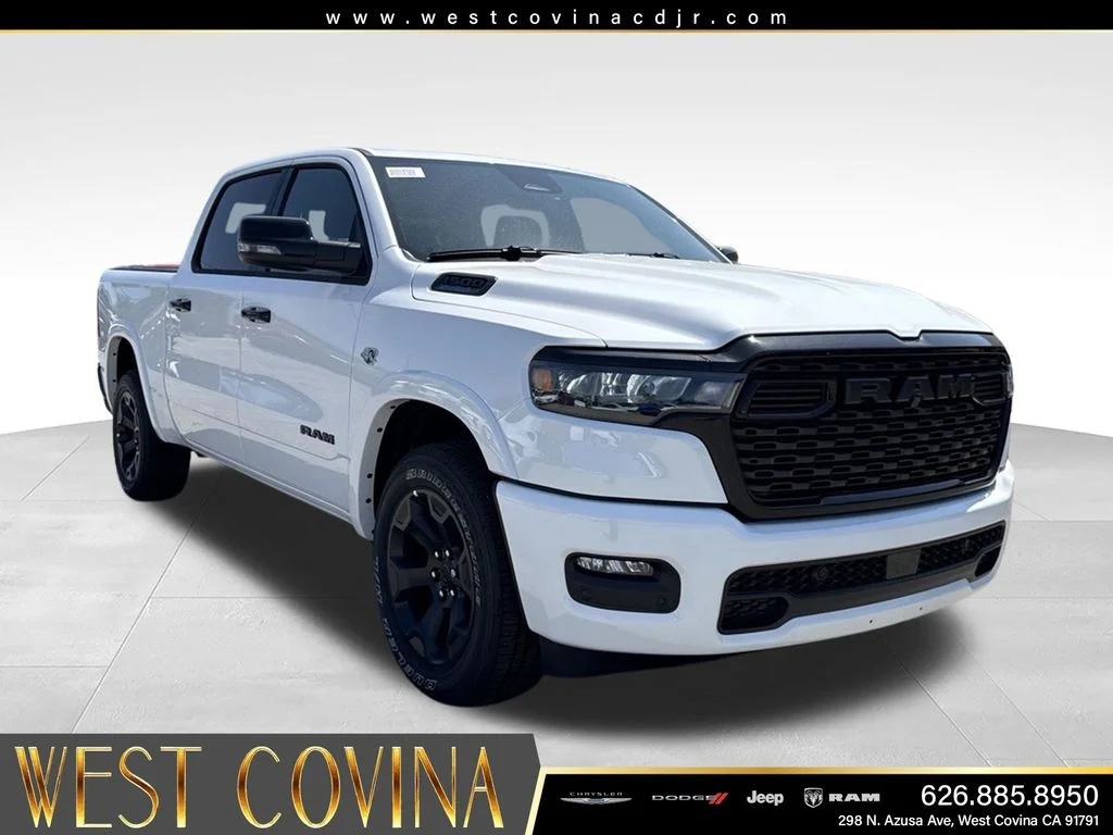 New 2026 Bright White Clear-Coat Exterior Paint RAM Big Horn/Lone Star image 5