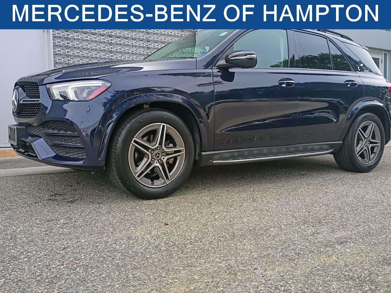 Used 2022 Lunar Blue Metallic Mercedes-Benz GLE 350 image 1