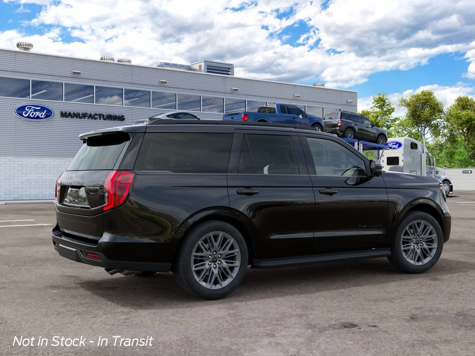 New 2027 Agate Black Metallic Ford Platinum image 6