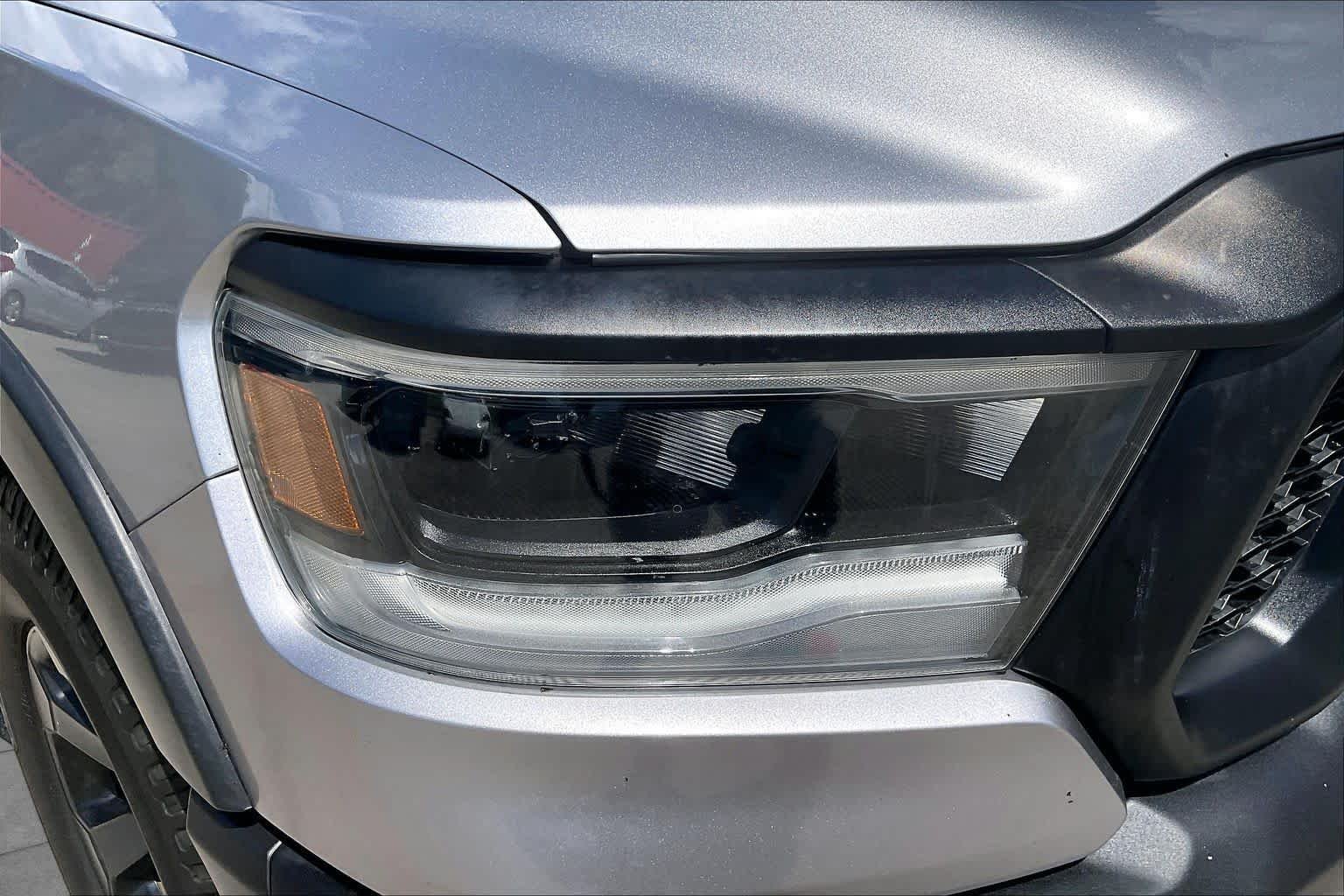 Used 2022 Billet Silver Metallic Clearcoat Ram Rebel image 27