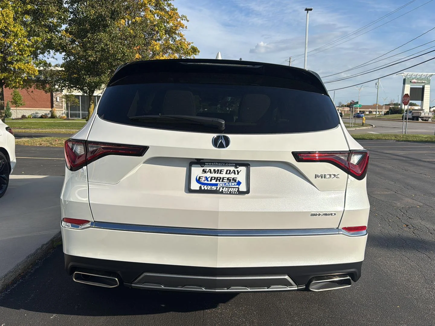 New 2026 Platinum White Pearl Acura SH-AWD image 7