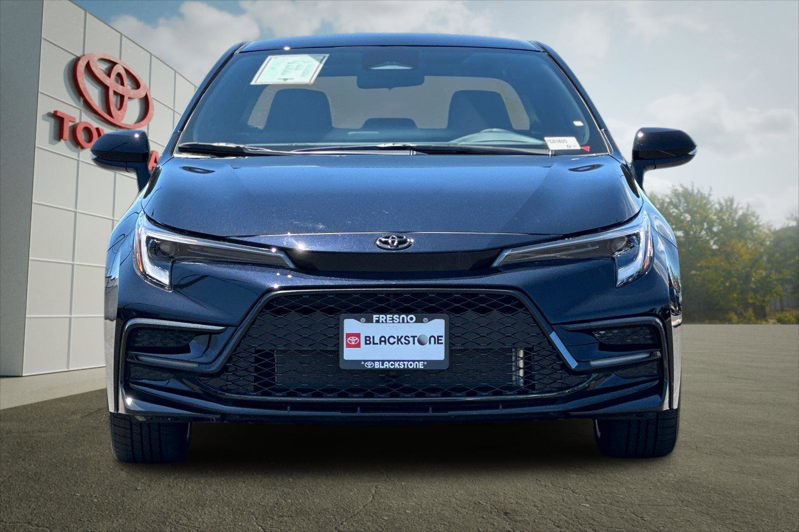 Certified Used 2026 Midnight Black Metallic Toyota SE image 8