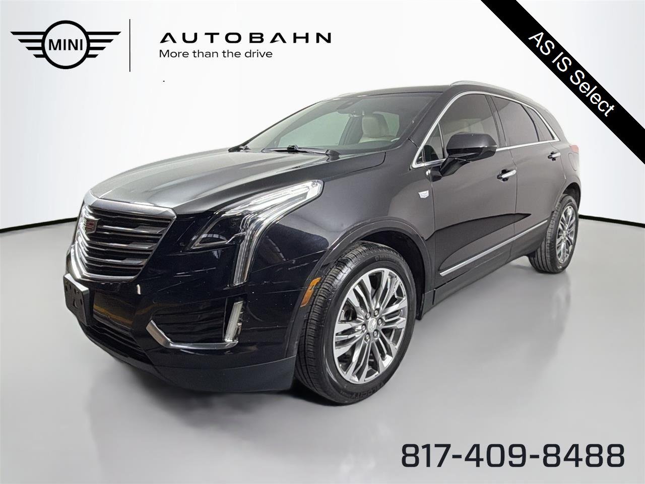 Used 2017 Stellar Black Metallic Cadillac Premium Luxury FWD image 1