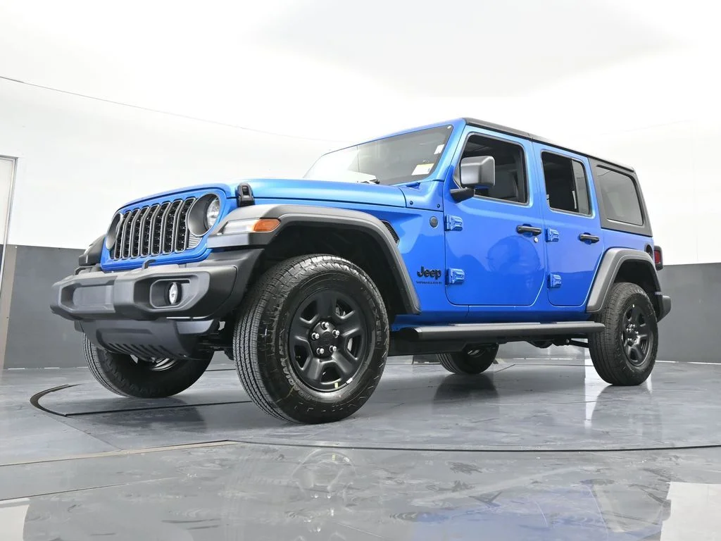 New 2026 Hydro Blue Pearl-Coat Exterior Paint Jeep Sport image 56
