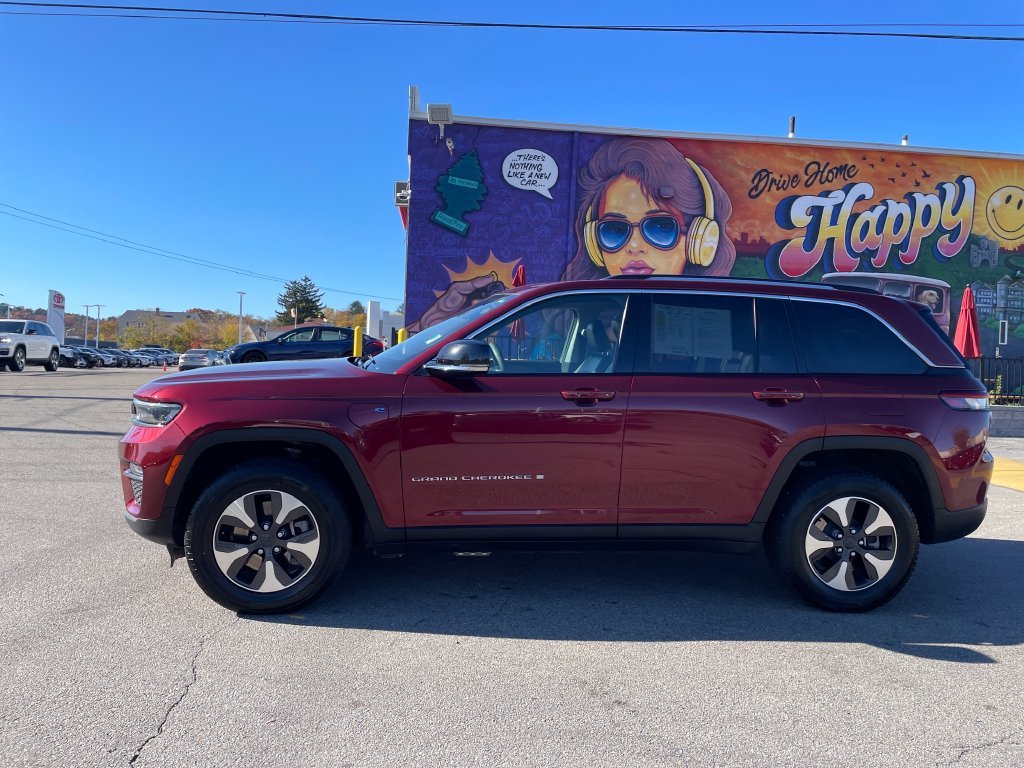 Certified Used 2024 Red Jeep 4xe image 2