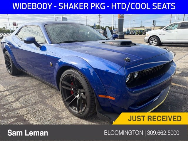 Used 2021 Blue Dodge R/T Scat Pack Widebody image 1