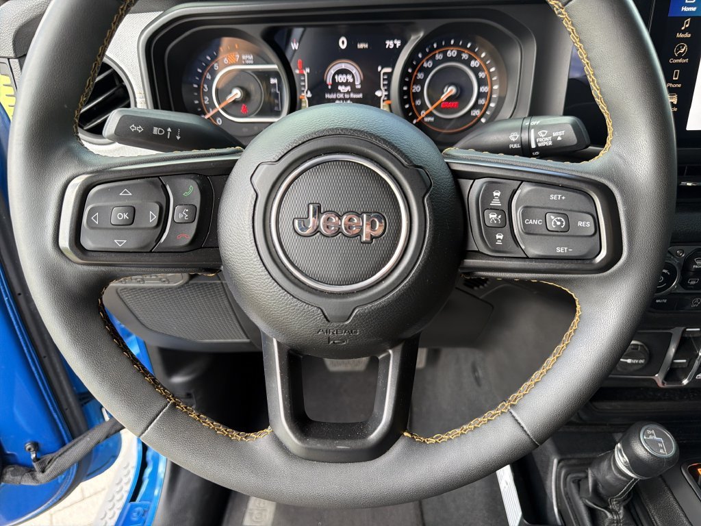 Used 2024 Blue Jeep 4-Door Sport S 4x4 image 30