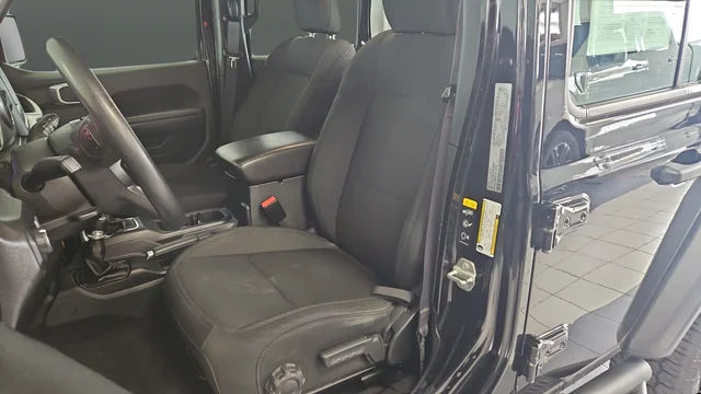 Used 2022 Black Clearcoat Jeep Unlimited Sport image 10