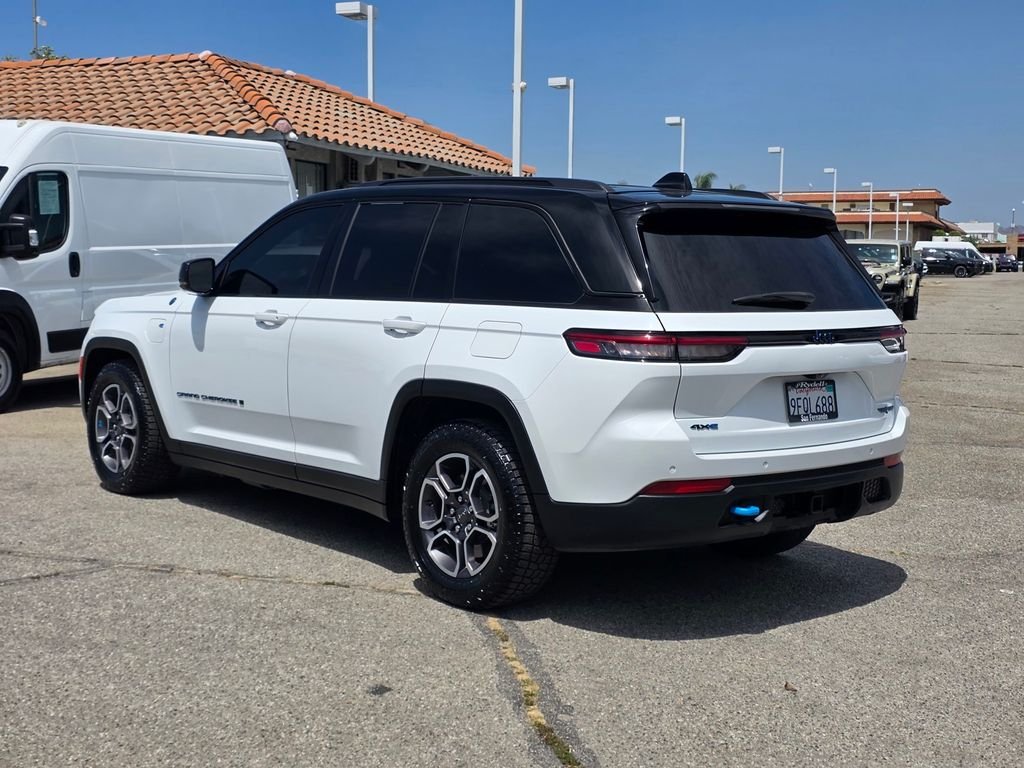 Certified Used 2022 White Jeep Trailhawk 4xe image 6