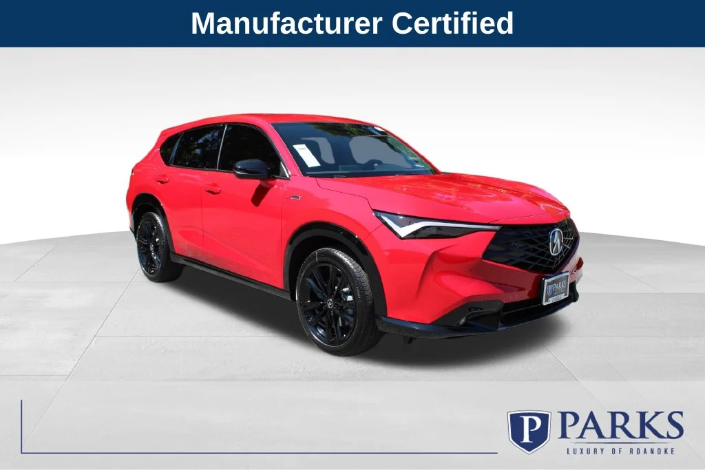 Certified Used 2025 Milano Red Acura A-Spec Advance Package image 1