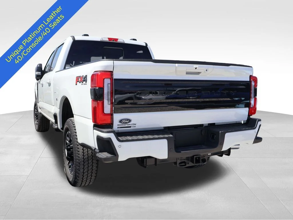 New 2026 Star White Metallic Tri-Coat Ford F-350® Platinum® image 19