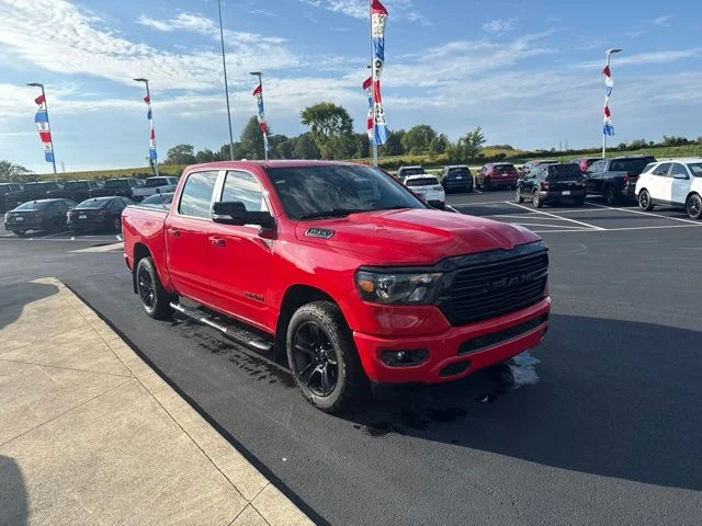 Used 2021 Flame Red Clearcoat Ram Big Horn/Lone Star image 3