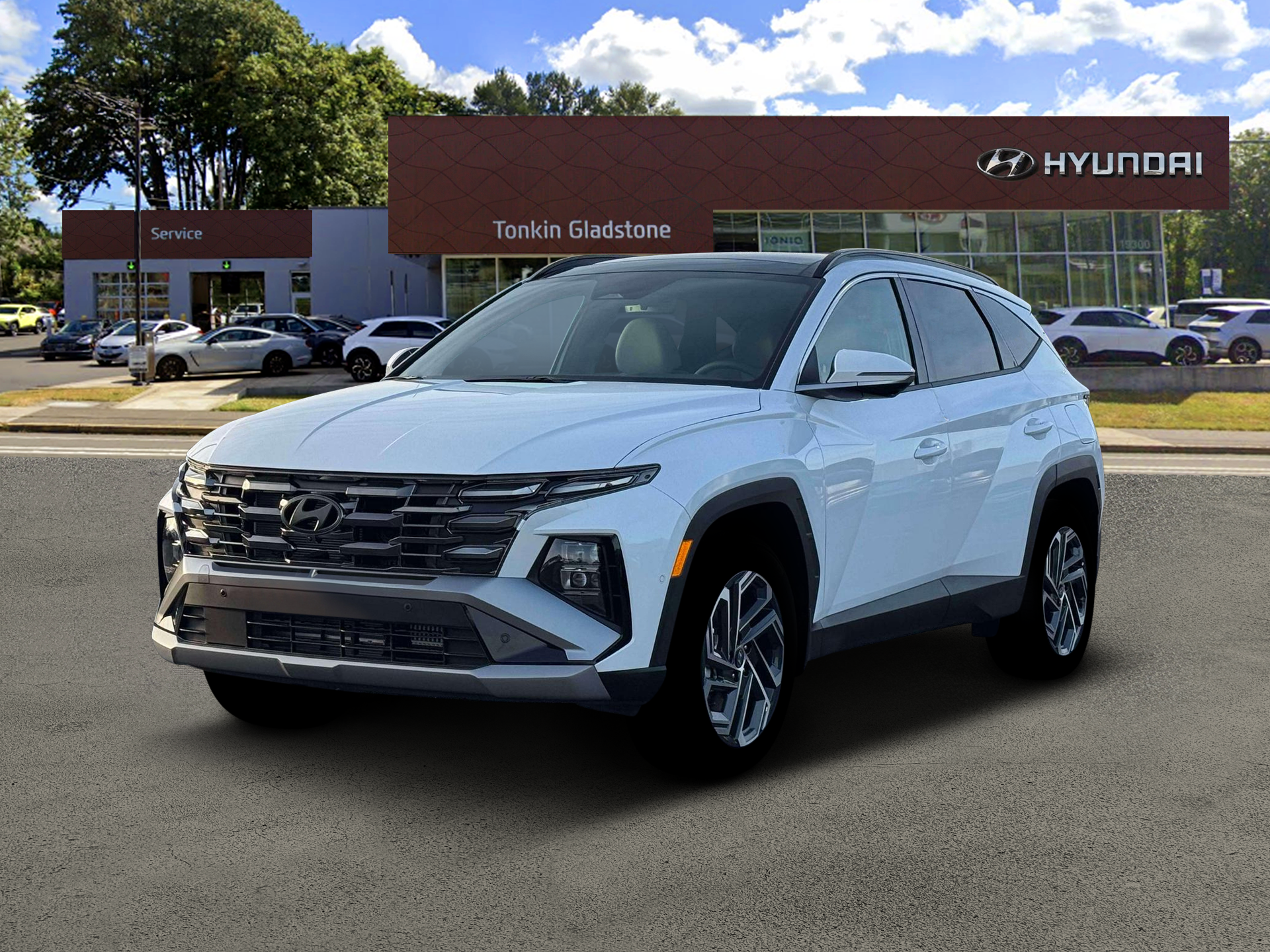 New 2026 Creamy White Pearl Hyundai Limited image 1