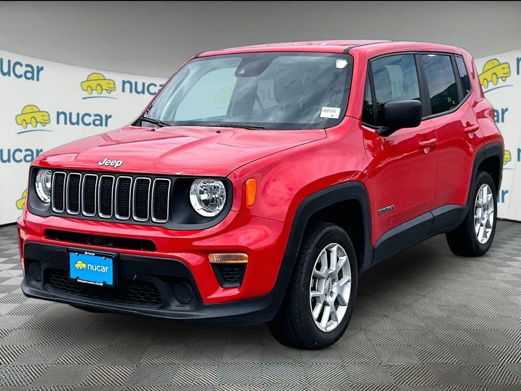 Used 2023 Colorado Red Clearcoat Jeep Latitude image 3