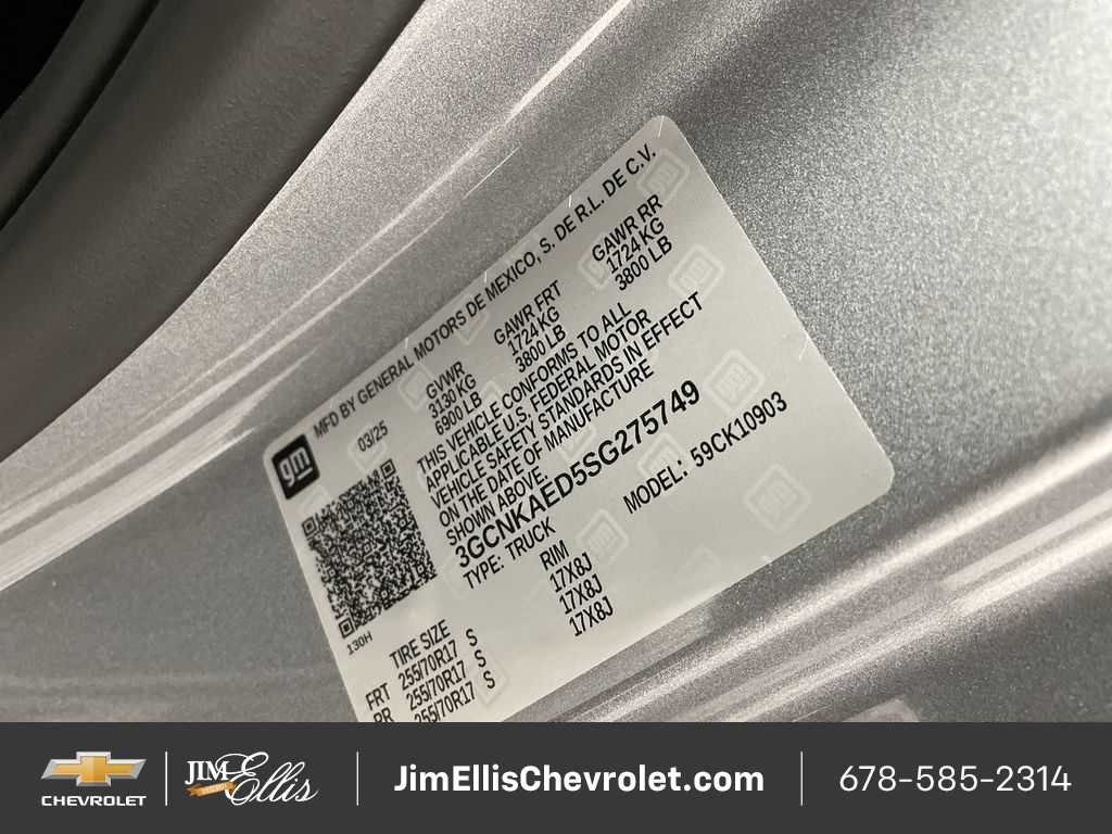 2025 Chevrolet Silverado 1500 Work Truck - Photo 59